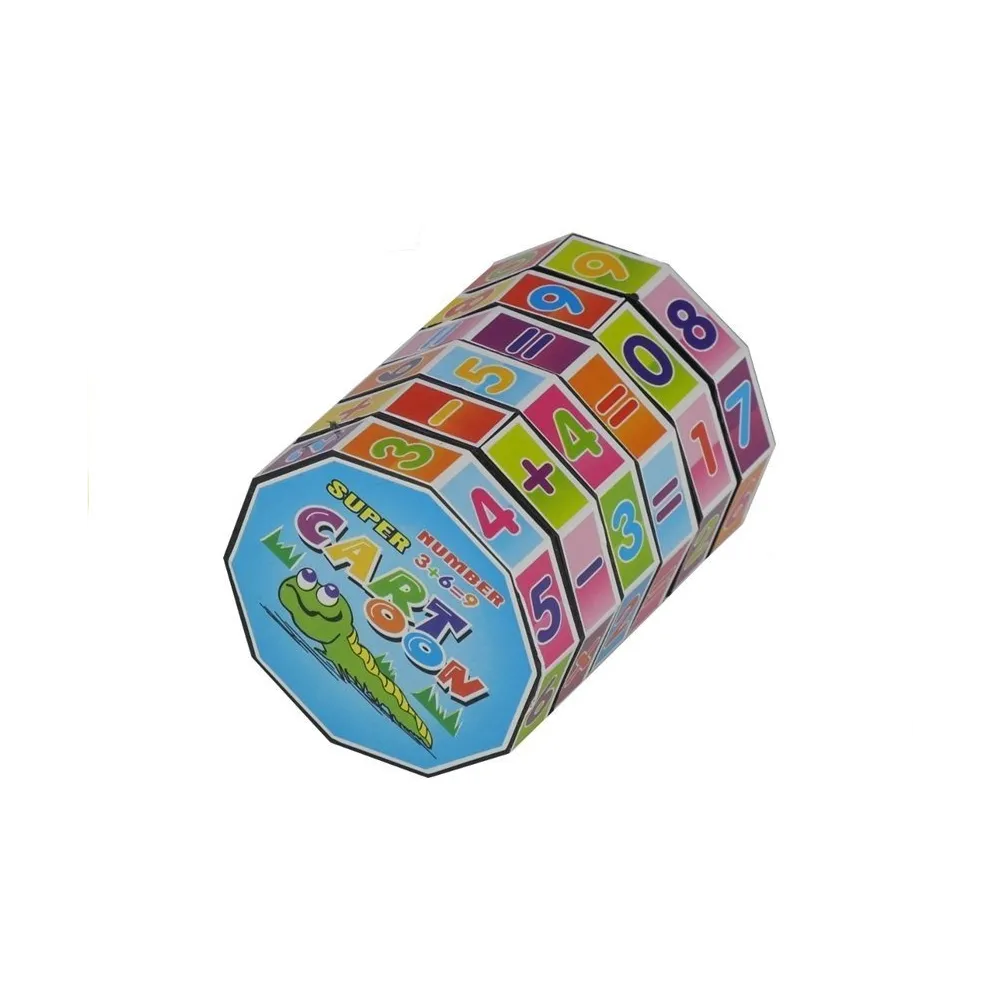Walec matematyczny – edukacyjna układanka wspierająca naukę działań