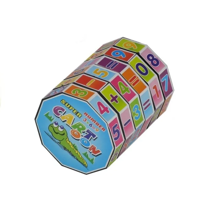 Walec matematyczny – edukacyjna układanka wspierająca naukę działań