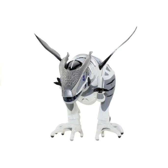 Realistyczny robot dinozaur z pilotem i sensorami interakcji