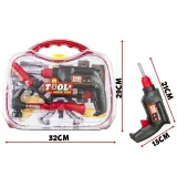 Walizka z akcesoriami do majsterkowania dla najmłodszych