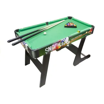 Duży Drewniany Składany Stół Bilardowy Gra + Bile