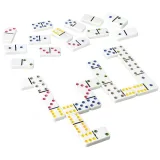 Gra Logiczna Domino Metalowe Opakowanie 28 Elementów