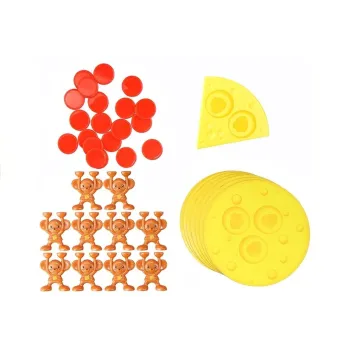 Gra Zręcznościowa Serowa Wieża z Myszkami - Gra Rodzinna