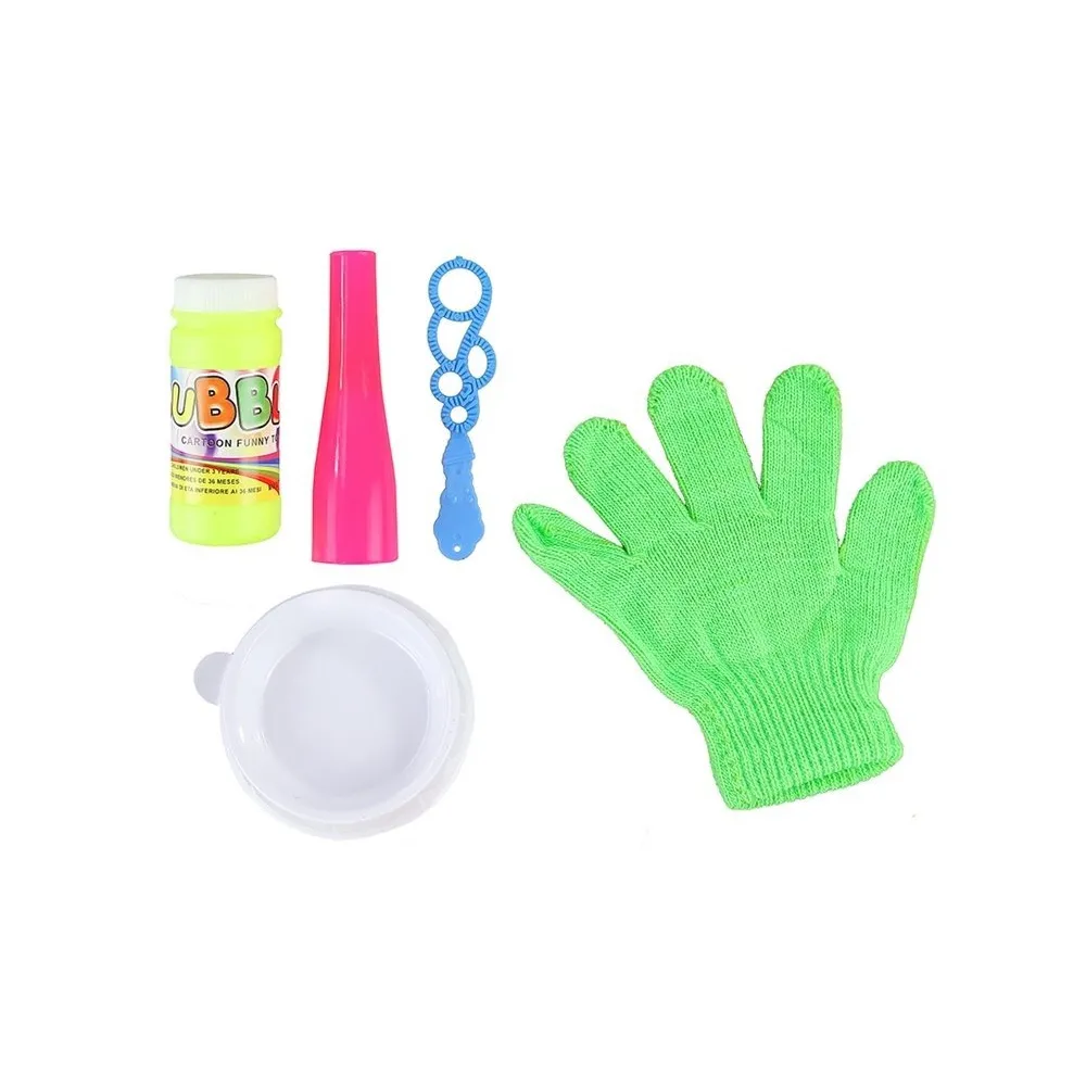 Rękawica do żonglowania i łapania dużych baniek mydlanych dla dzieci