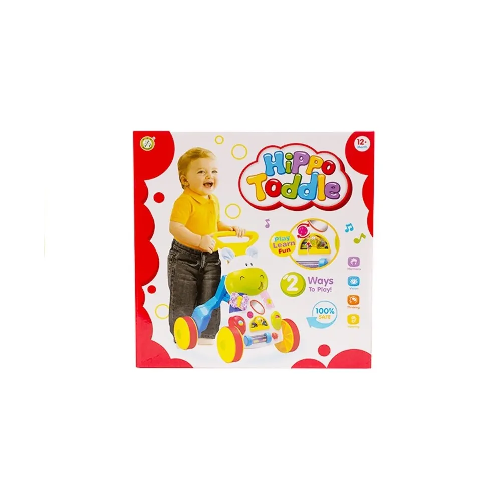 Pchacz z bezpieczną konstrukcją i certyfikatem CE dla najmłodszych