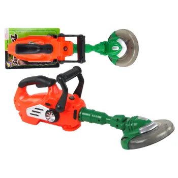 Podkaszarka do trawy dla dzieci na baterie w kolorze pomarańczowym