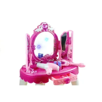 Zestaw do makijażu dla małej księżniczki z suszarką na baterie