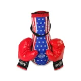 Zestaw bokserski dla dzieci z workiem i rękawicami dla początkujących