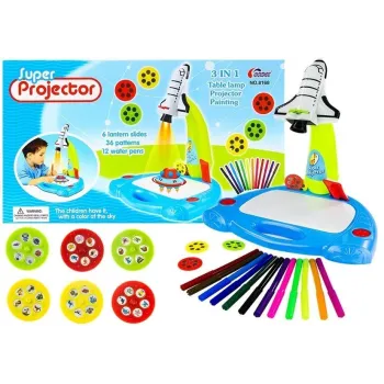 Projektor Rzutnik Rakieta Do Malowania 36 Obrazków