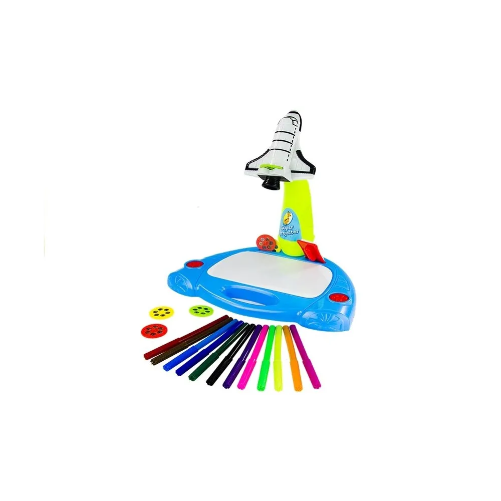 Projektor Rzutnik Rakieta Do Malowania 36 Obrazków
