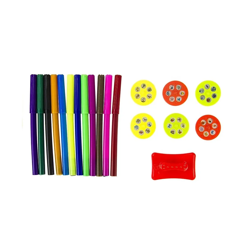 Projektor Rzutnik Rakieta Do Malowania 36 Obrazków