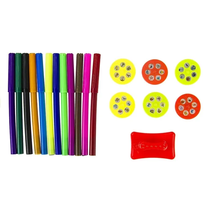 Projektor Rzutnik Rakieta Do Malowania 36 Obrazków