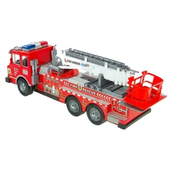 Kask strażacki dziecięcy – zabawka w zestawie strażaka