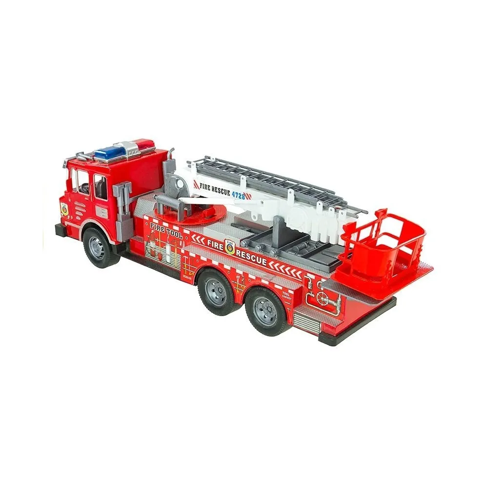 Kask strażacki dziecięcy – zabawka w zestawie strażaka