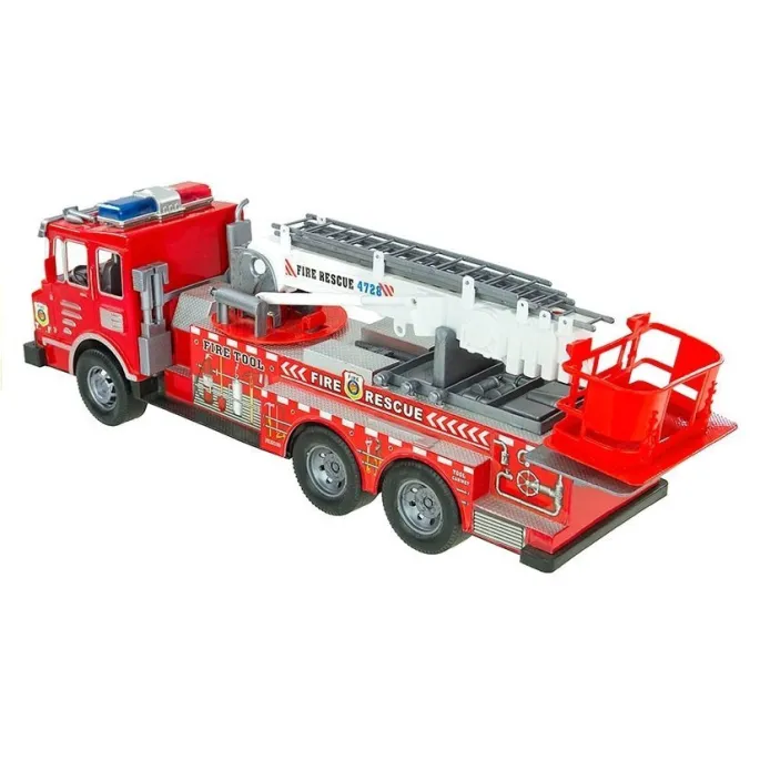 Kask strażacki dziecięcy – zabawka w zestawie strażaka