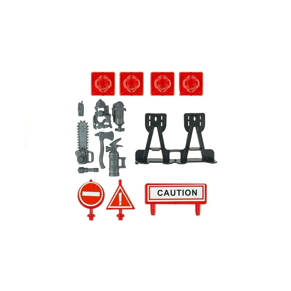 Wysuwana drabina na dużym wozie strażackim – zabawka