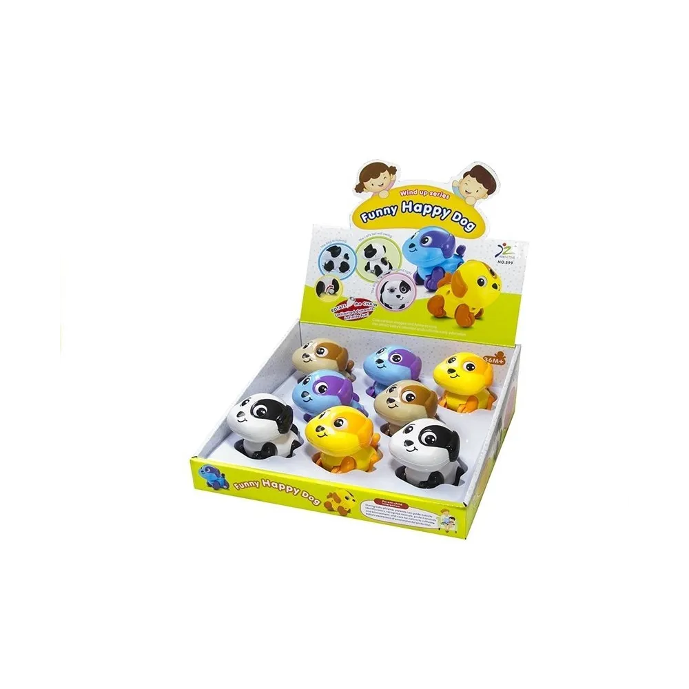 Nakręcana zabawka piesek dla dzieci w kolorowej wersji
