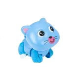 Kolorowy kotek dla dzieci jako nakręcana zabawka interaktywna