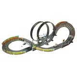 Elektryczny tor wyścigowy z pętlami i samochodzikami