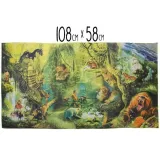 Bezpieczna i lekka mata dziecięca do zabawy z motywem zwierząt dżungli