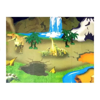 Mata na podłogę Farma Dywan z Dinozaurami