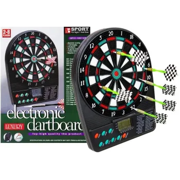 Elektroniczna tablica do rzutek zapewniająca emocjonującą zabawę