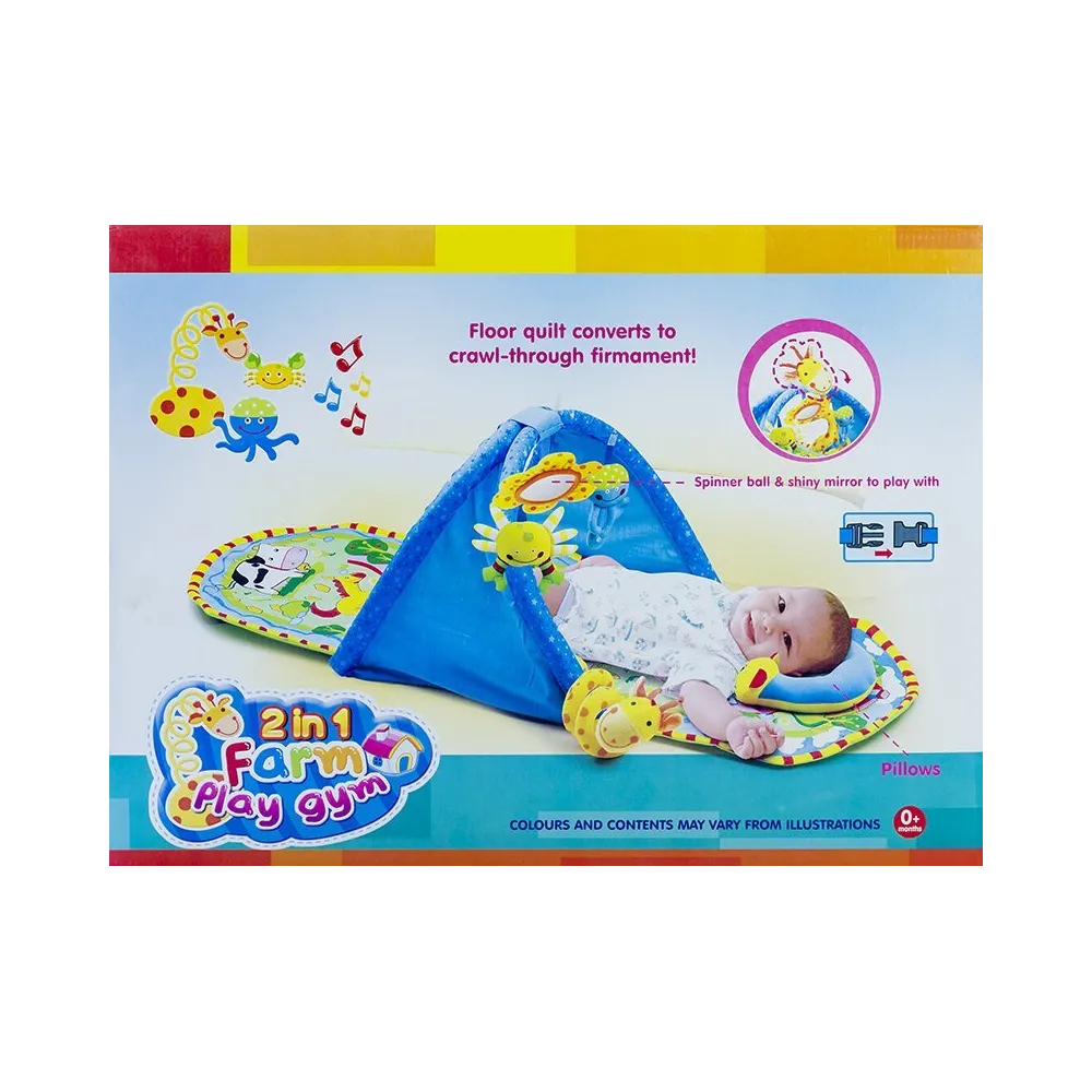 Edukacyjna mata tunelowa rozwijająca zmysły i wyobraźnię dziecka