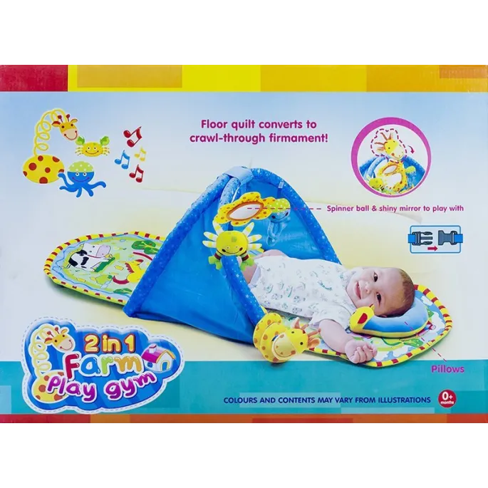 Edukacyjna mata tunelowa rozwijająca zmysły i wyobraźnię dziecka