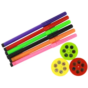 Projektor Dinozaur + Pisaki 18 Obrazków Malowanie