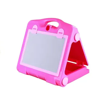 Tablica Na kredę Pisak + Pisaki Szablony 2w1