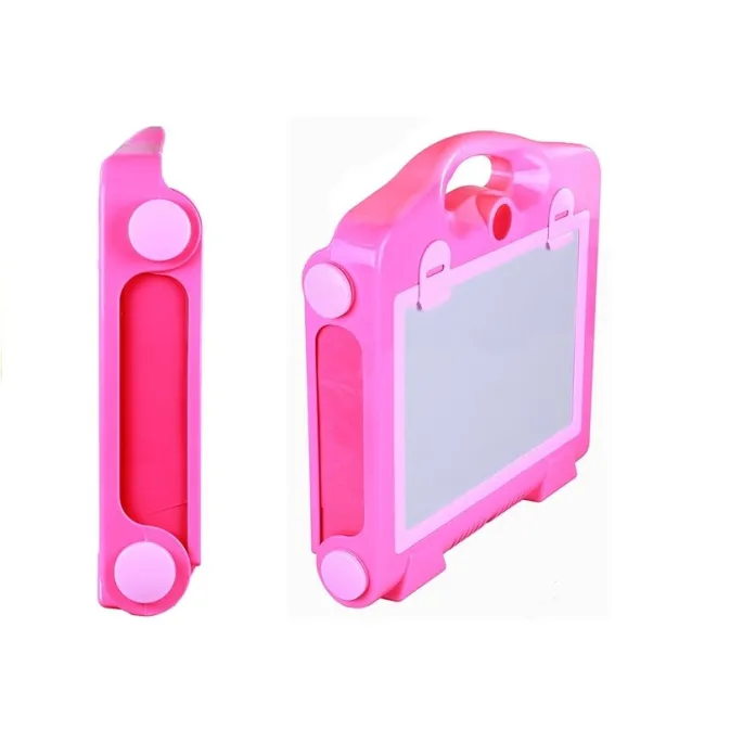 Tablica Na kredę Pisak + Pisaki Szblony 2w1