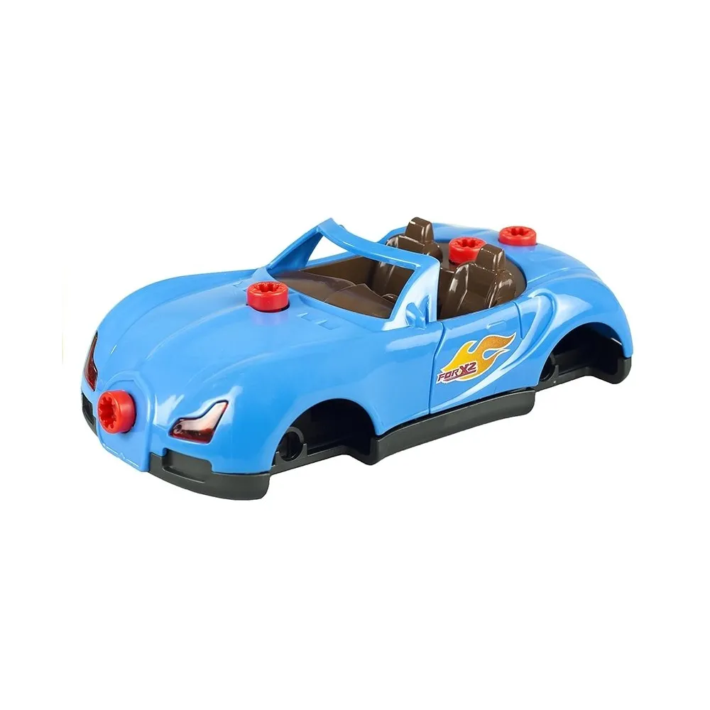 Komplet do składania samochodu z 30 elementami