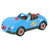 Zestaw warsztatowy z wiertarką i rozkręcanym autem