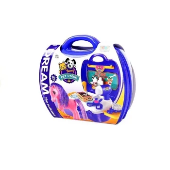 Zestaw Fryzjerski Kucyk w Walizce Salon Konika