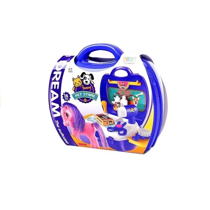 Zestaw kreatywny z akcesoriami dla małych miłośników zwierząt