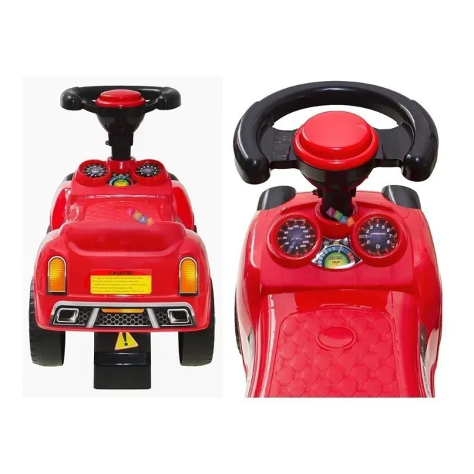 Sportowy jeździk do zabawy w domu oraz na świeżym powietrzu