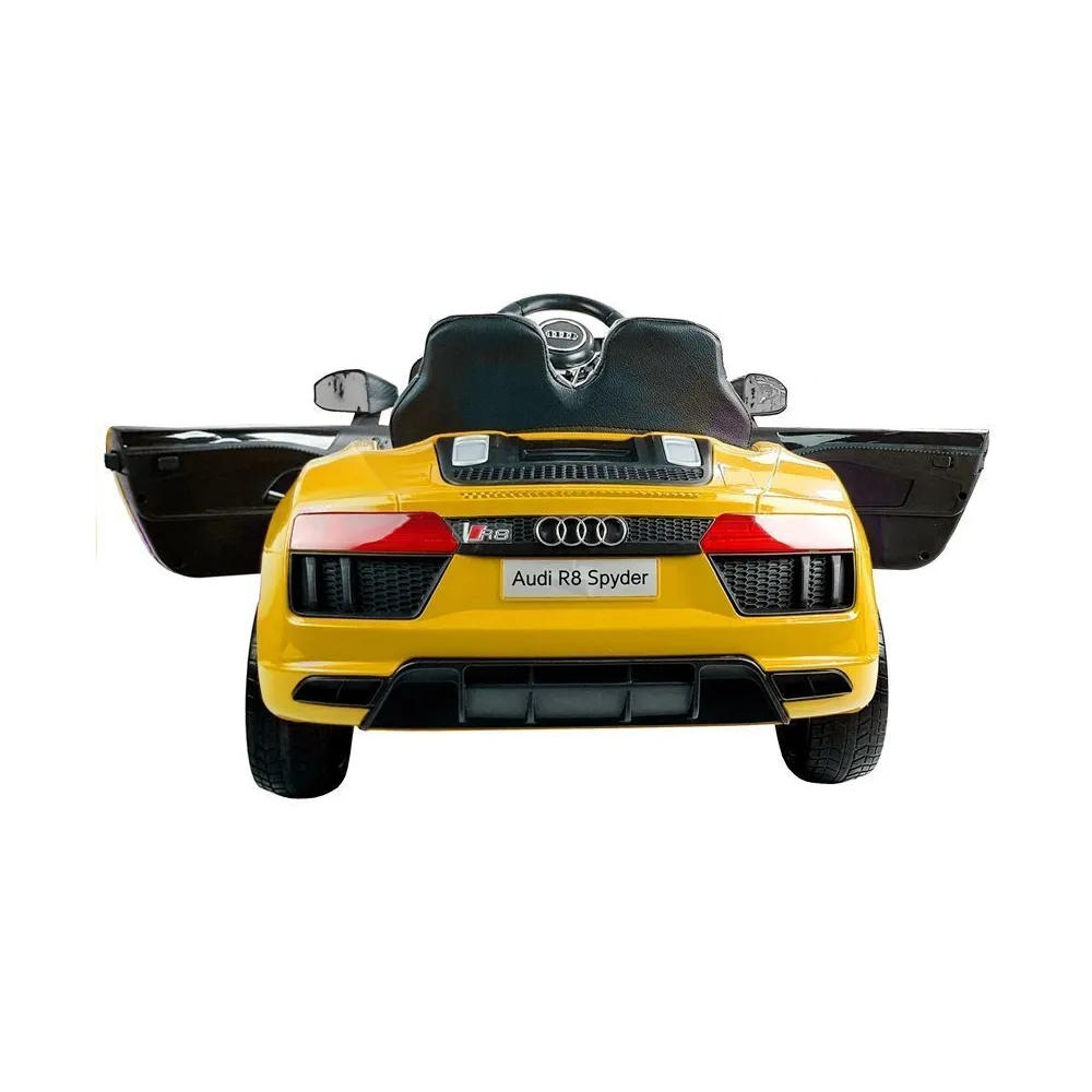 Auto na Akumulator Audi R8 Spyder Żółty Lakierowany