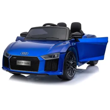 Auto na Akumulator Audi R8 Spyder Niebieskie Lakierowane
