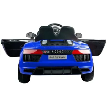 Auto na Akumulator Audi R8 Spyder Niebieskie Lakierowane