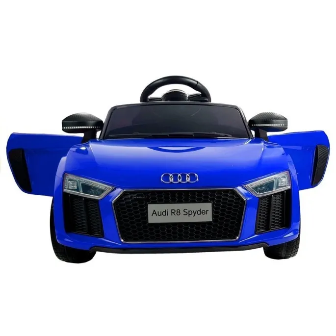 Auto na Akumulator Audi R8 Spyder Niebieskie Lakierowane