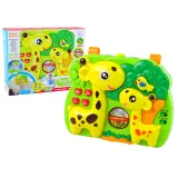 Projektor do łóżeczka z motywem żyrafy z funkcją muzyczną i świetlną