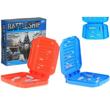 Strategiczna gra w statki Bitwa Morska w kolorowych walizkach