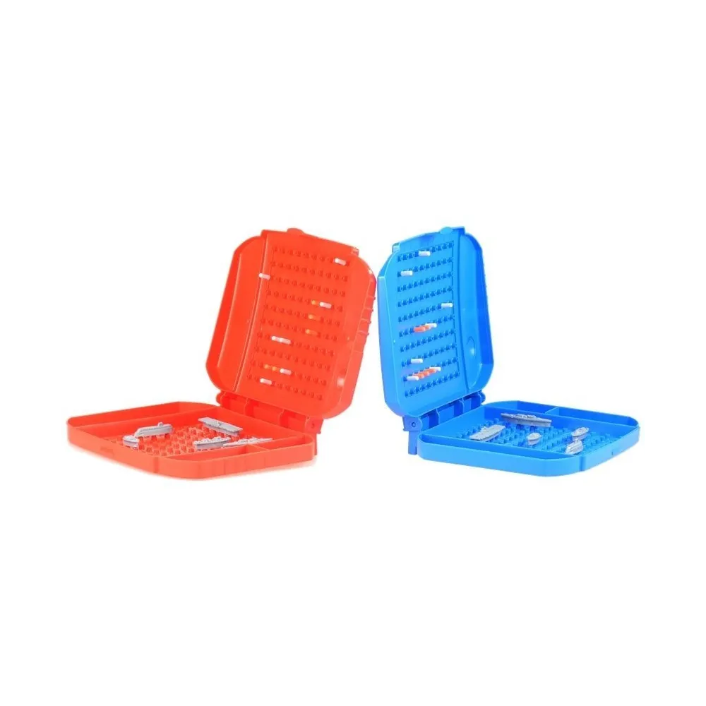 Widok opakowania gry w statki Bitwa Morska dla dzieci