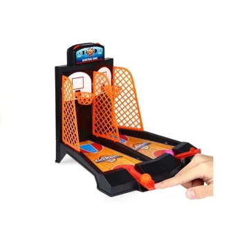 Gra Zręcznościowa Mini Koszykówka Czarna Piłki