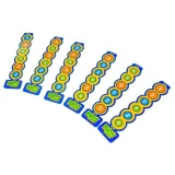 Plansza z marchewkami gotowa do rozgrywki rodzinnej