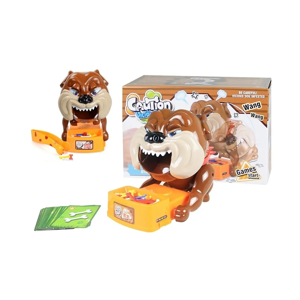 Brązowy buldog – gra zręcznościowa z zaskoczeniem dla dzieci