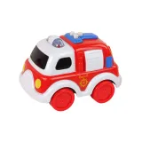 Kolorowy zestaw strażacki z elementami do rozwijania wyobraźni