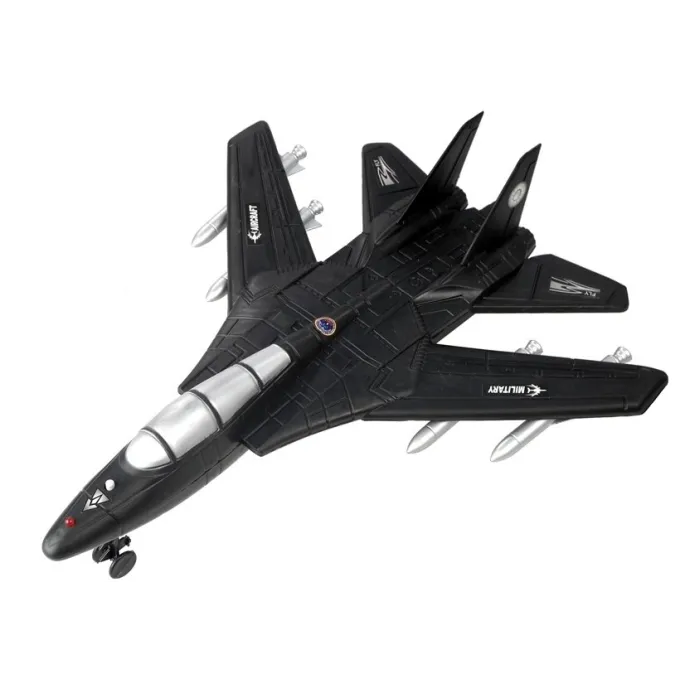 duży odrzutowiec zabawkowy z efektami dźwiękowymi i świetlnymi