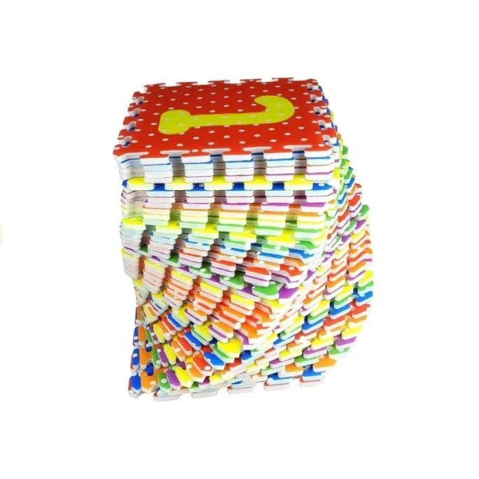 Edukacyjne piankowe puzzle z alfabetem i cyframi do zabawy