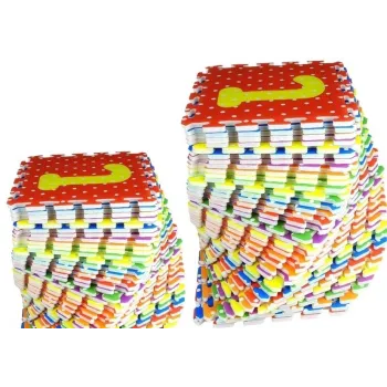 Zestaw puzzli piankowych do nauki literek i cyfr dla dzieci